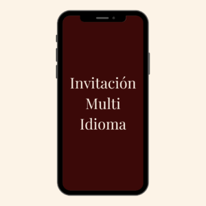 Invitación Multi-Idioma